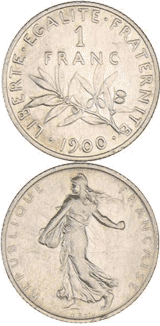 1 Franc Semeus